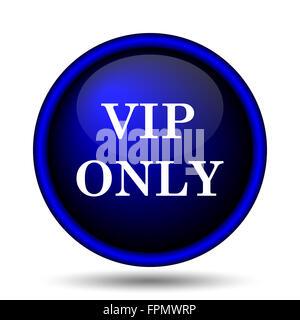 Nur VIP-Symbol. Internet-Button auf weißem Hintergrund. Stockfoto