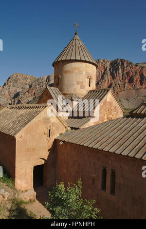 Kloster Noravank, Surb Grigor Kapelle und Kirche Surb Karapet, Armenien Stockfoto