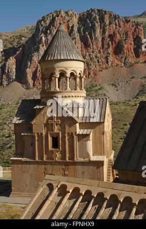 Noravank Kloster Surb weniger Kirche Dach der Surb Grigor Kapelle, Armenien Stockfoto