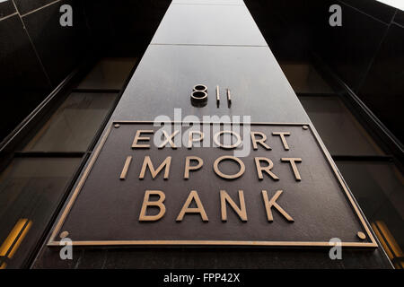 Export-Import Bank der Vereinigten Staaten zentrale - Washington, DC USA Stockfoto