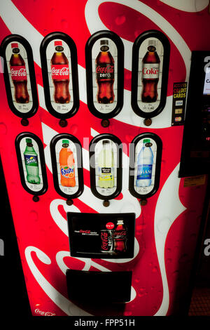 Coca Cola Soda Automaten - USA Stockfoto