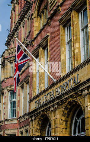 Das Lister Hospital in Chelsea ist ein privates Krankenhaus in der Chelsea Bridge Road, London, das von der Hospital Corporation of America betrieben wird. Stockfoto