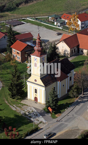 Pfarrei Kirche des Hl. Franz Xaver in Vugrovec, Kroatien am 7. November 2007 Stockfoto