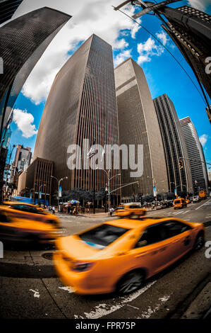 Taxis, New York City, USA Stockfoto