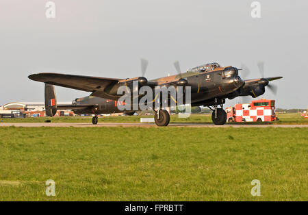 Lancaster Mk.I, PA474 of the Battle of Britain Memorial Flight. Stockfoto