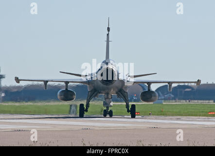 Saab JAS - 39C Gripen schwedische Luftwaffe Stockfoto