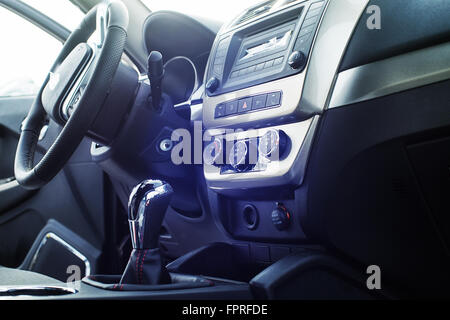 Details der Fahrt bei einer geringen Schärfentiefe Stockfoto