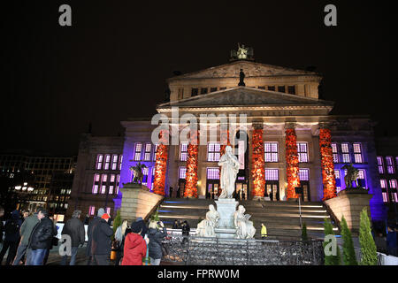 Die Cinema for Peace Gala Berlin 2016 im Konzerthaus Berlin in Mitte.  Mitwirkende: Atmosphäre wo: Berlin, Deutschland bei: 15. Februar 2016 Stockfoto