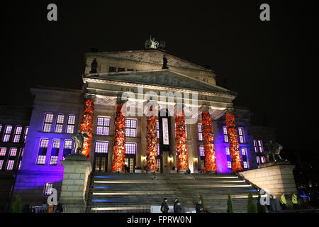 Die Cinema for Peace Gala Berlin 2016 im Konzerthaus Berlin in Mitte.  Mitwirkende: Atmosphäre wo: Berlin, Deutschland bei: 15. Februar 2016 Stockfoto