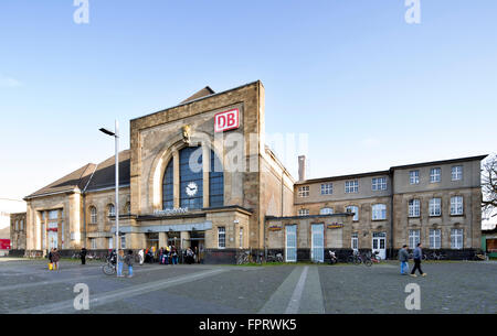 Hauptbahnhof, Mönchengladbach, Nordrhein-Westfalen, Deutschland Stockfoto