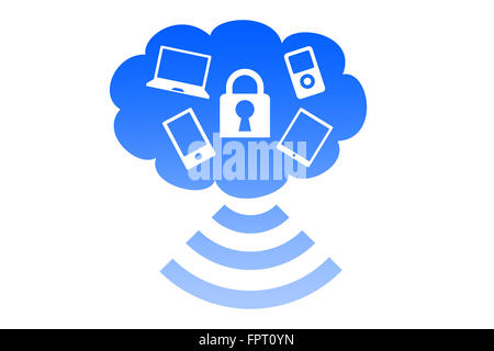 Cloud-computing Stockfoto