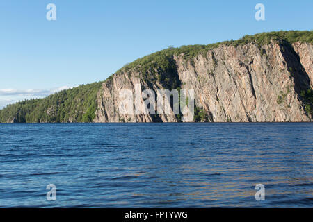 Maniznaw Rock in Bon Echo. Stockfoto