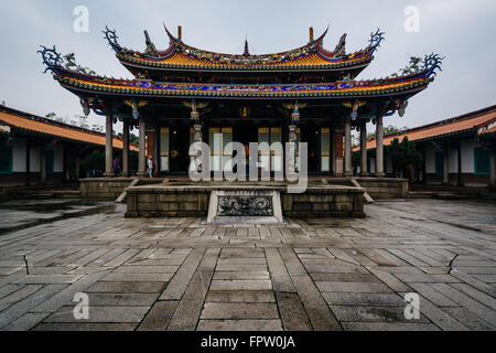 Exterieur des Taipei-Konfuzius-Tempel in Taipei, Taiwan. Stockfoto