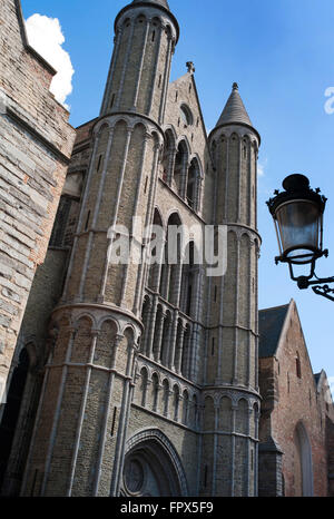 Kathedrale, Brügge, Belgien Stockfoto