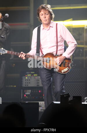 Paul McCartney, Philadelphia 14.08.2010 Foto Michael Brito Stockfoto