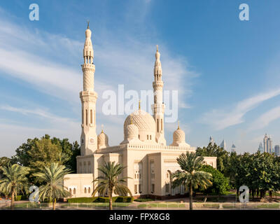 Jumeirah Moschee in Dubai, Vereinigte Arabische Emirate Stockfoto