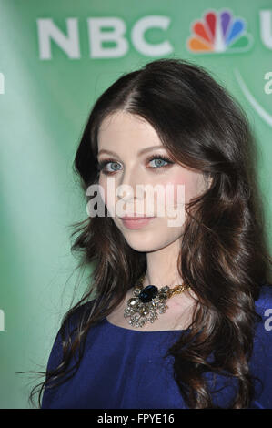 PASADENA, CA - 10. Januar 2010: "Erbarmen" star Michelle Trachtenberg bei NBC Universal Press Tour Winter 2010-cocktail-Party im Hotel Langham Huntington, Pasadena. Stockfoto