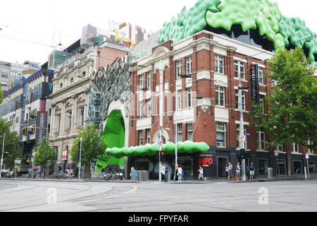 RMIT (Royal Melbourne Institute of Technology), Melbourne, Victoria, Australien. Stockfoto