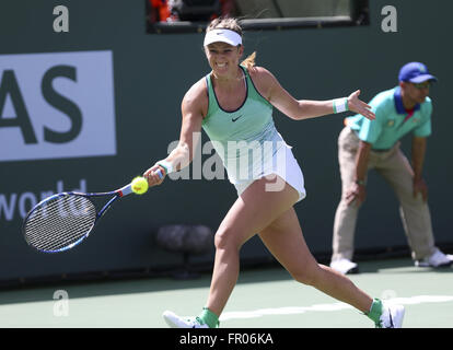 Los Angeles, Kalifornien, USA. 8. Januar 2016. Victoria Azarenka aus Weißrussland in Aktionen besiegte Serena Williams von den Vereinigten Staaten während der Herren-Einzel Finale Spiel des BNP Paribas Open Tennis-Turnier am Sonntag, 20. März 2016 in Indian Wells, Kalifornien. Nadal gewann 6-4, 6-4. © Ringo Chiu/ZUMA Draht/Alamy Live-Nachrichten Stockfoto