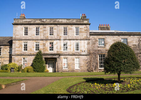 18. jahrhundert Hexham Haus in Sele Park, Hexham, Northumberland, England, Großbritannien Stockfoto