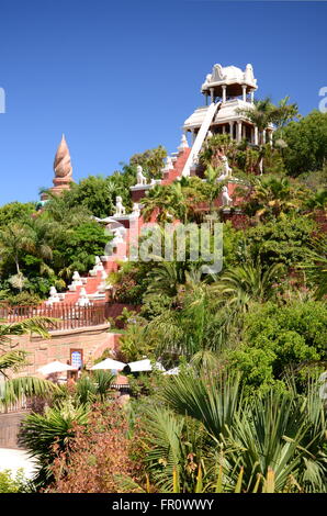 Tower of Power-Folie im Siam Park auf Teneriffa Stockfoto