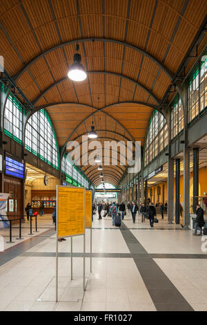Hauptbahnhof in Wroclaw, Polen. Stockfoto
