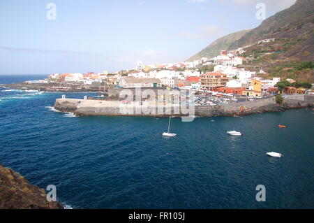 Malerische Stadt Garachico auf Teneriffa, Spanien Stockfoto