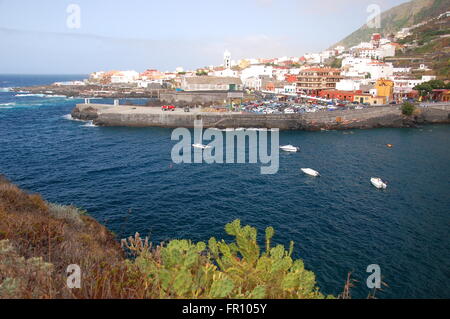 Malerische Stadt Garachico auf Teneriffa, Spanien Stockfoto