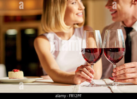 Liebe hält sie zusammen. Stockfoto