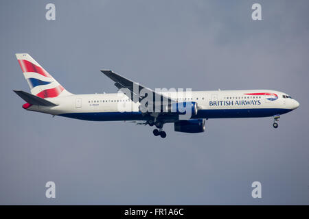 British Airways Boeing 767 Flugzeug Jet Stockfoto