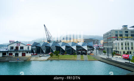 Bürogebäude, Wellington, Neuseeland Stockfoto