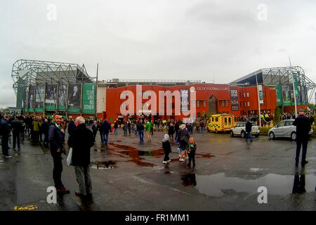 Stadion Celtic Glasgow, Schottland Stockfoto