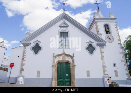 Kirche in Alte Stadt, Algarve, Süd Portugal, Europa, Feriendorf Stockfoto