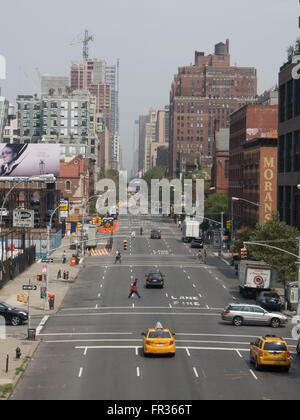 10th Avenue, New York City, USA. Stockfoto