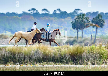 Freude Reiten Stockfoto