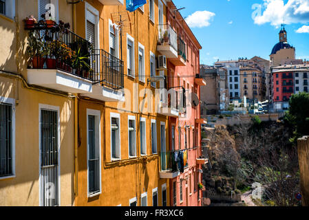 Stadt Alcoy. Provinz Alicante, Spanien Stockfoto