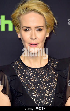 Sarah Paulson Beim "American Horror Story: Hotel" Event Auf Dem 33. PaleyFest 2016 Im Dolby Theater, Hollywood. Los Angeles, 20.03.2016/picture Allianz Stockfoto