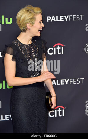 Sarah Paulson Beim "American Horror Story: Hotel" Event Auf Dem 33. PaleyFest 2016 Im Dolby Theater, Hollywood. Los Angeles, 20.03.2016/picture Allianz Stockfoto