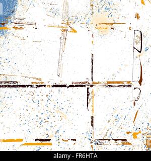 Gelbe zufällige Textur Stock Vektor