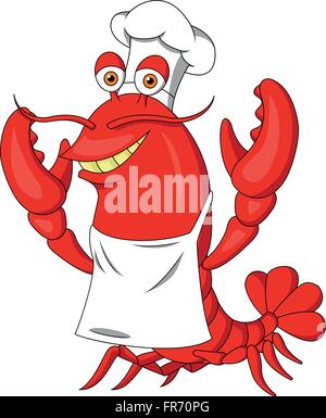 Niedliche Krabbe cartoon Stock Vektor