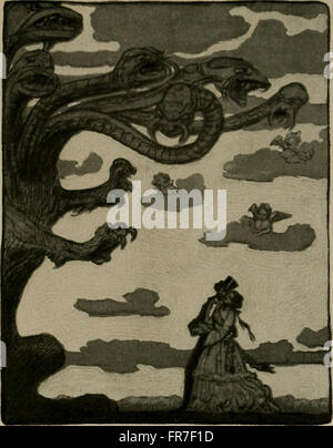 Fritz Erlers Werk von 1921 konzentriert sich auf seine künstlerischen Beiträge, darunter seinen einzigartigen Umgang mit bildender Kunst, Maltechniken und Beiträge zur Kunstszene des frühen 20. Jahrhunderts. Stockfoto