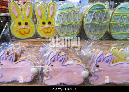 Osterkekse Stockfoto