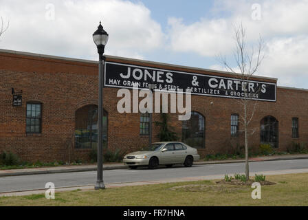 Jones Carters Futtermittel und Saatgut Lake City South Carolina USA Stockfoto