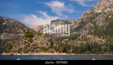 LAKE TAHOE, Kalifornien, USA - Emerald Bay. Stockfoto