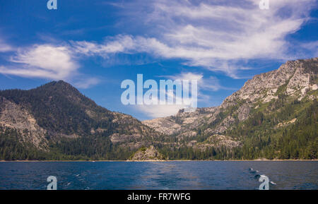 LAKE TAHOE, Kalifornien, USA - Emerald Bay. Stockfoto