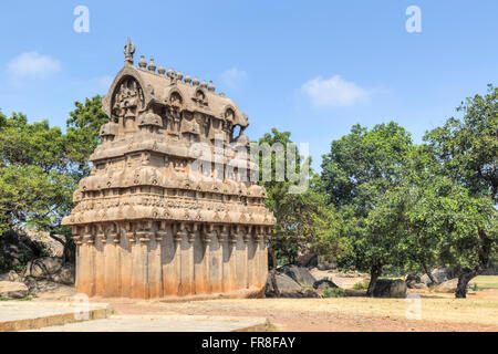 Mahabalipuram, Tamil Nadu, Indien, Asien Stockfoto