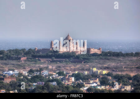 Umaid Bhawan Palace Jodhpur, Rajasthan, Indien, Asien Stockfoto