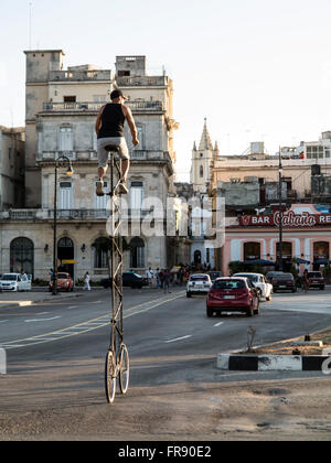 Kuba La Havanna Malecon Stockfoto