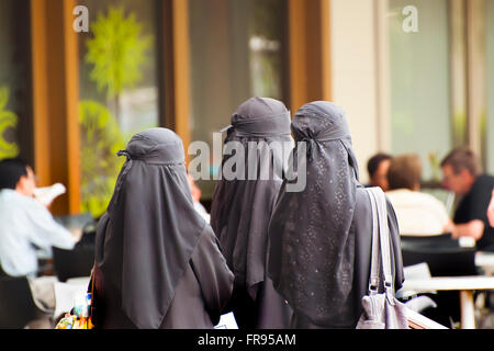 Muslimische Frauen - Malaysia Stockfoto