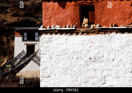 Tachog Lhakhang Dzong - Bhutan Stockfoto